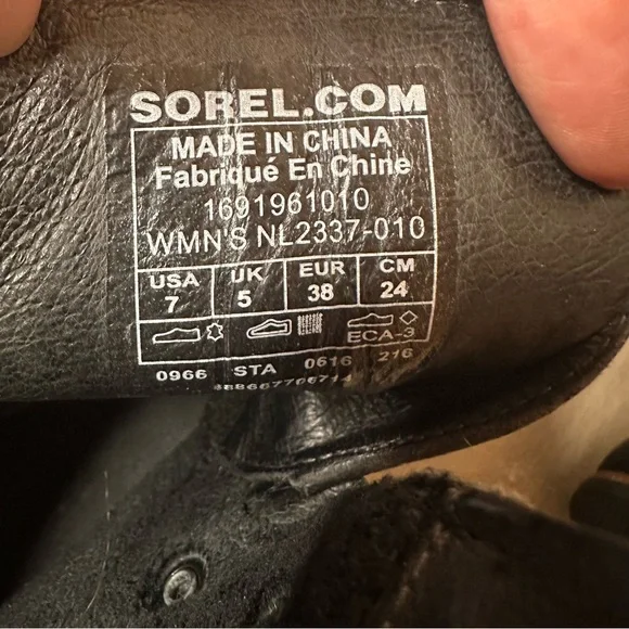 SOREL WOMEN'S CONQUEST WEDGE WATERPROOF SNOW BOOTS  7 - Picture 6 of 16